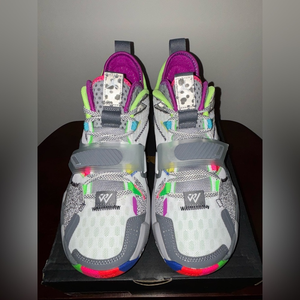AIR JORDAN WHY NOT ZER0.3 “WESTBROOK” BRAND NEW GRADE SCHOOL SIZE 7Y - Picture 2 of 4